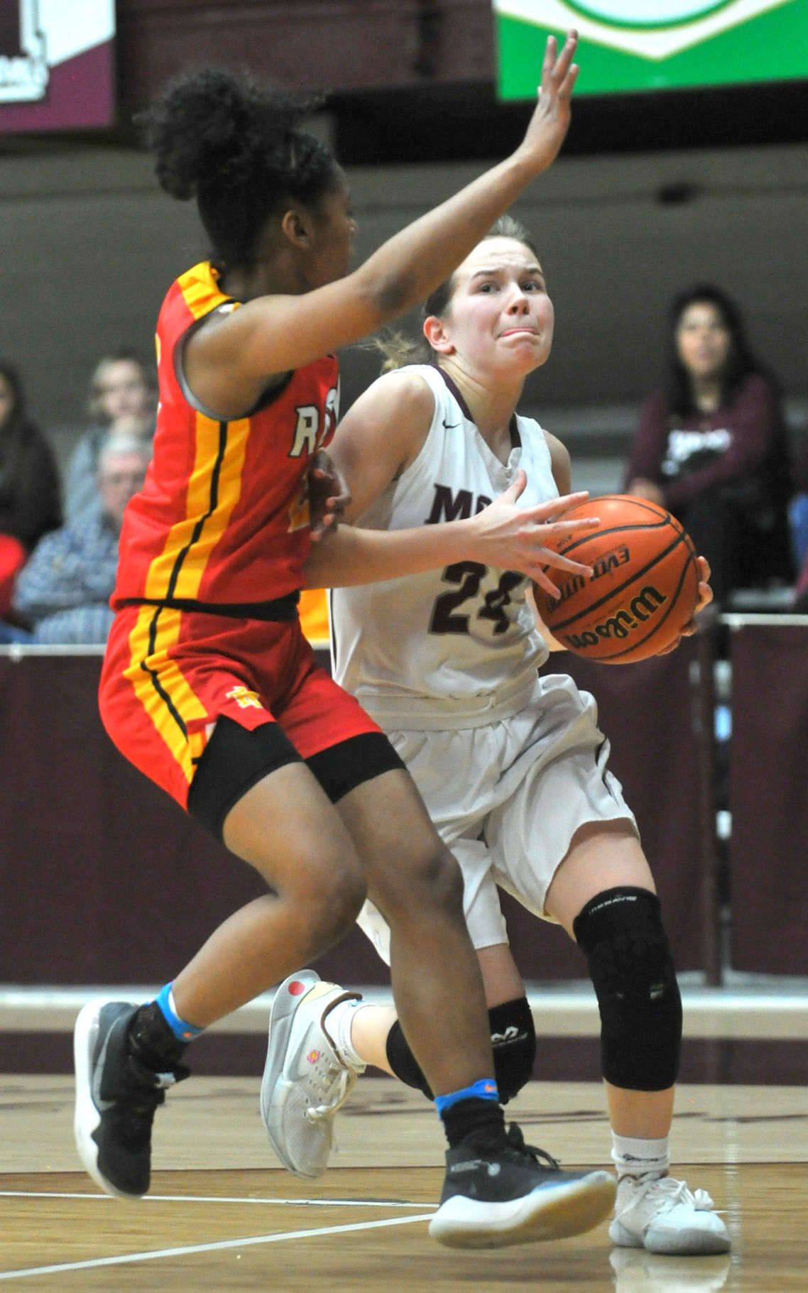 Rock Island at Moline girl's basketball.
